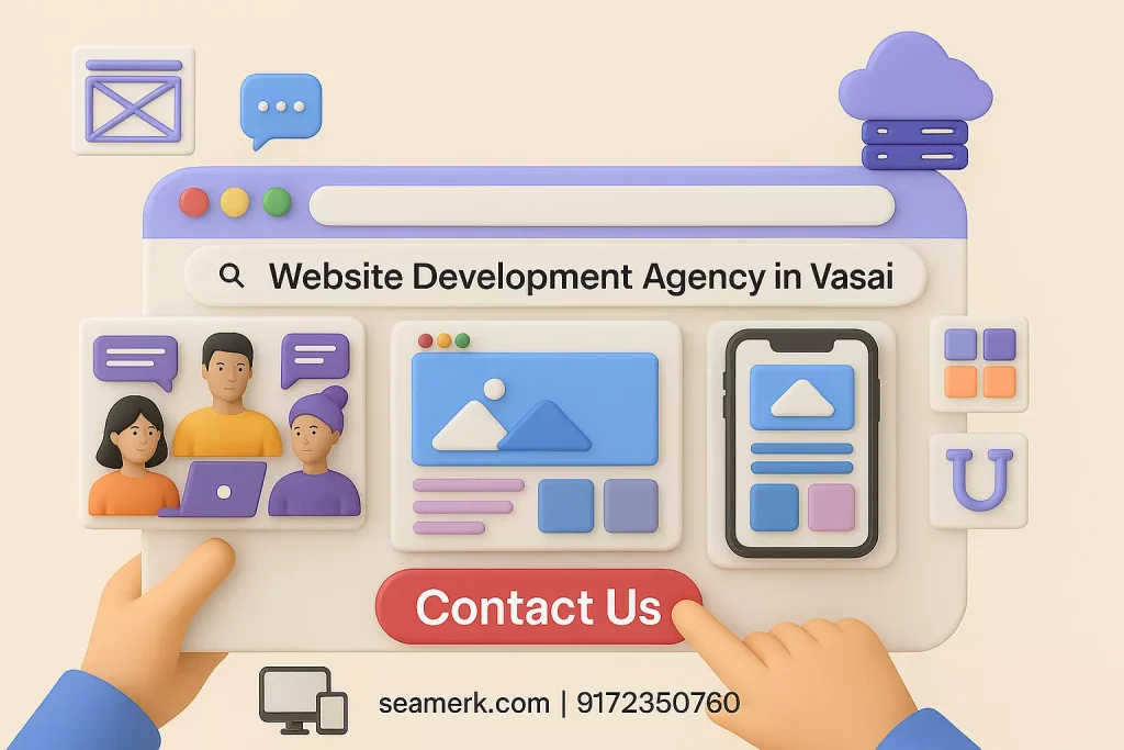 Website Development Agency In Vasai Seamerk