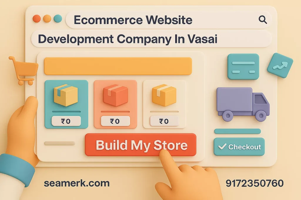 Ecommerce Website Development Company In Vasai Seamerk