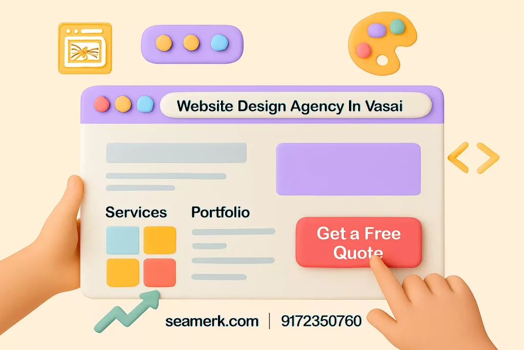Website Design Agency In Vasai Seamerk