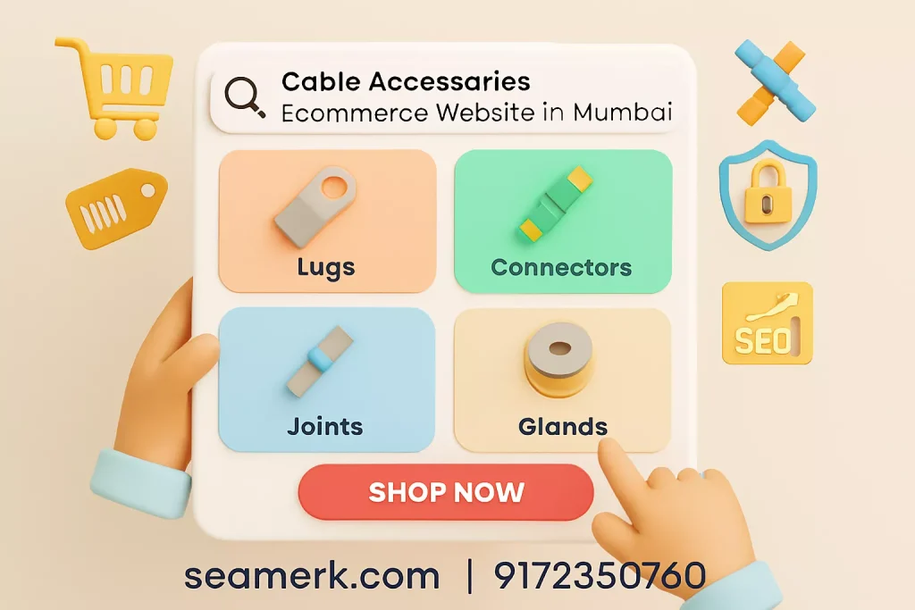 Cable Accessories Ecommerce Website In Mumbai