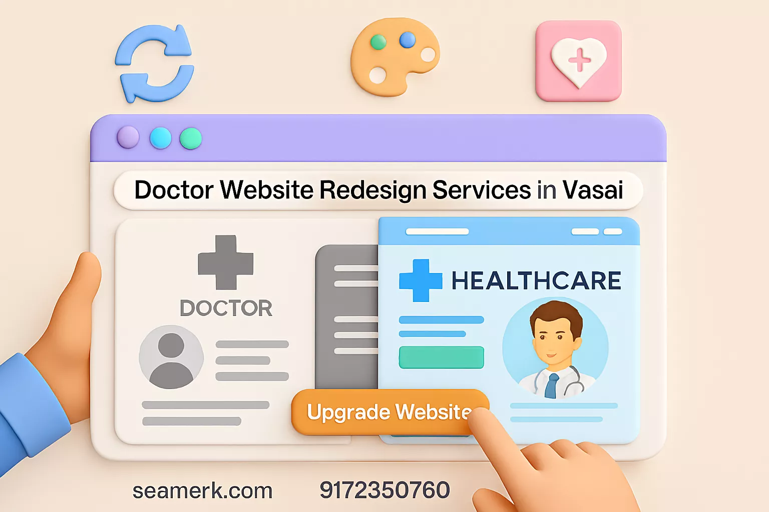 Doctor Website Redesign Services In Vasai