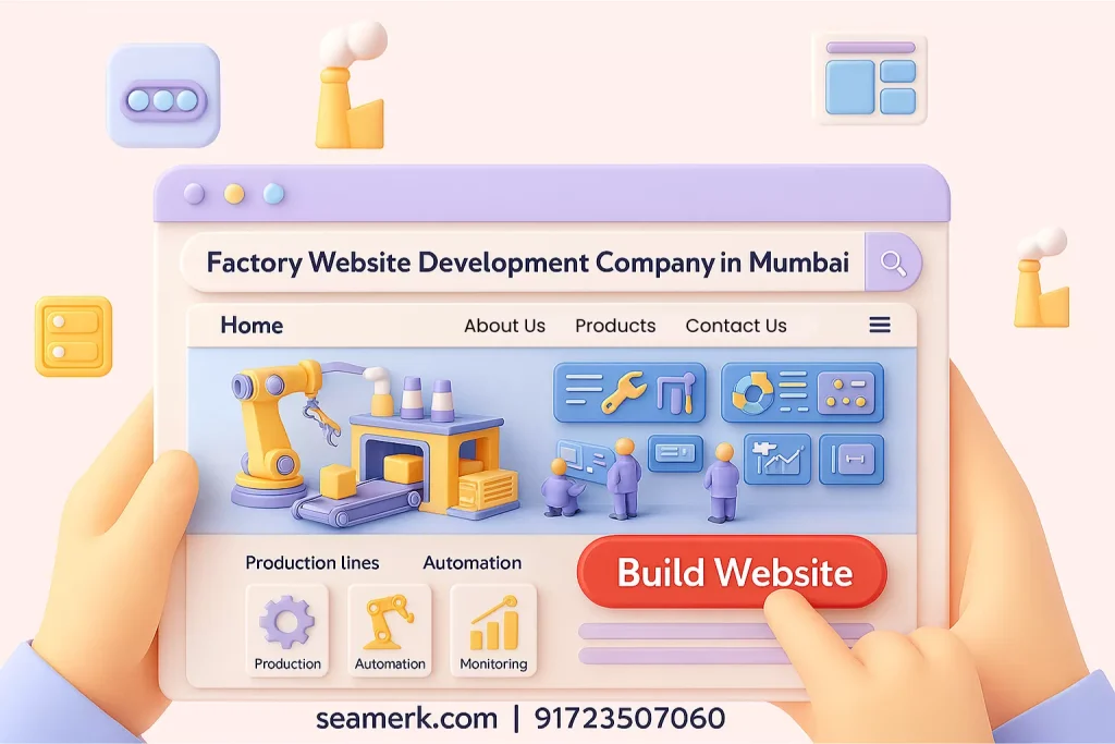Factory Website Development Company In Mumbai