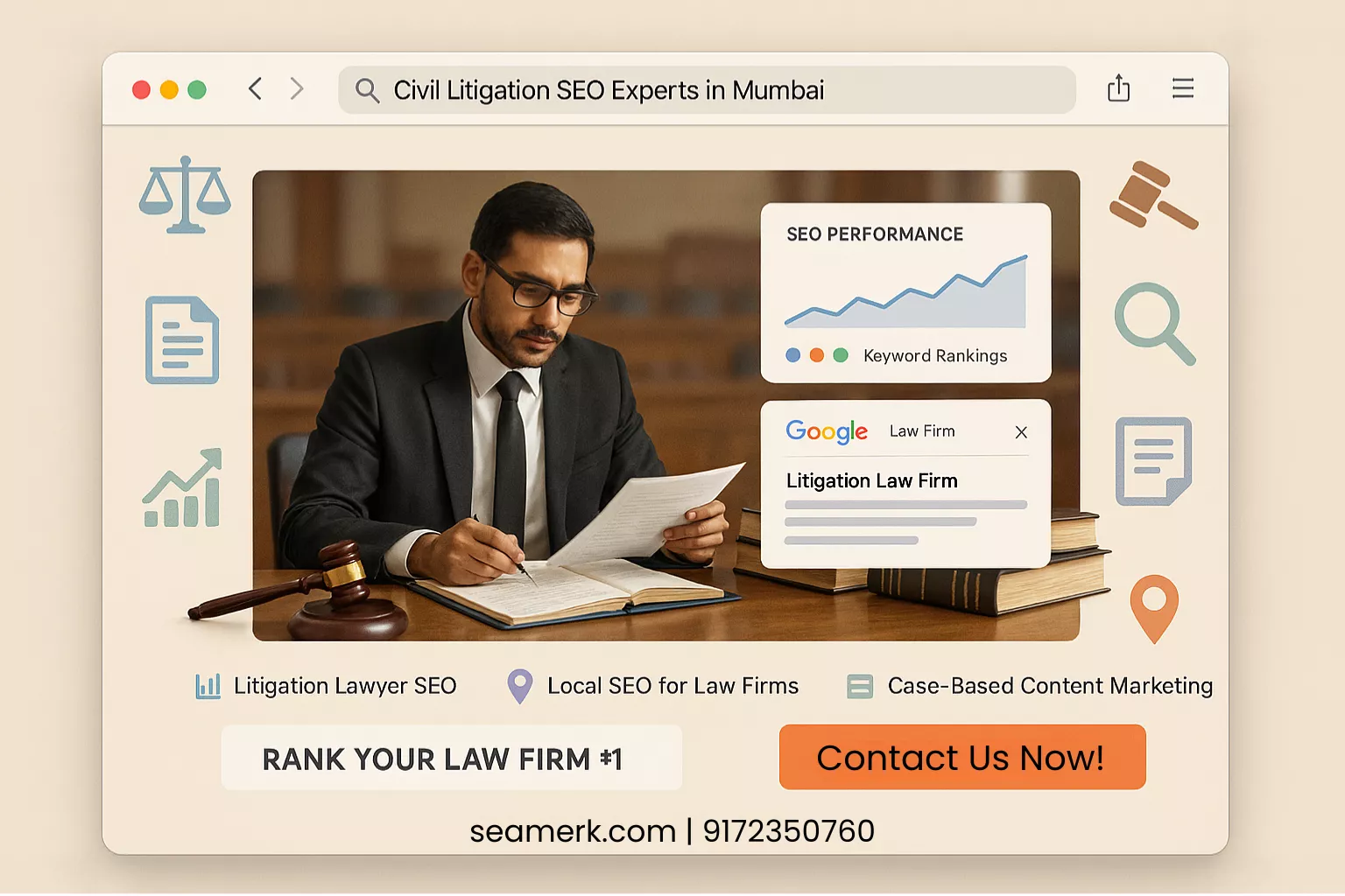 Civil Litigation SEO Experts In Mumbai