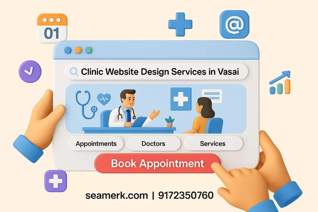Clinic Website Design Services In Vasai