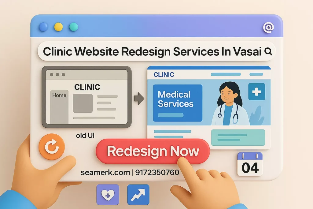 Clinic Website Redesign Services In Vasai