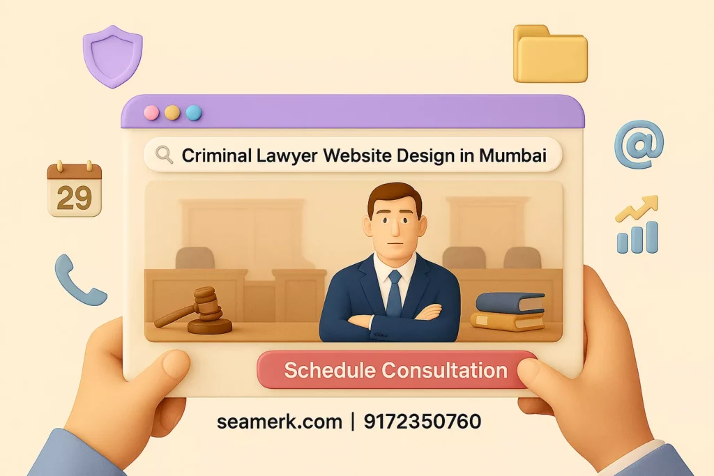 Criminal Lawyer Website Design In Mumbai
