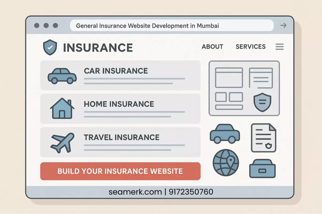 General Insurance Website Development In Mumbai