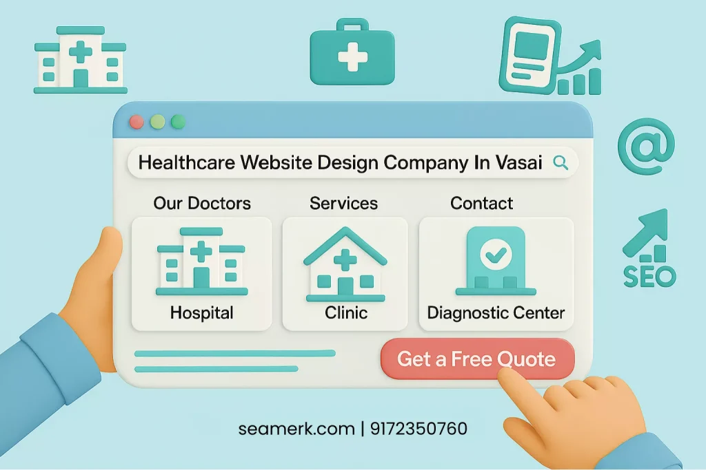 Healthcare Website Design Company In Vasai