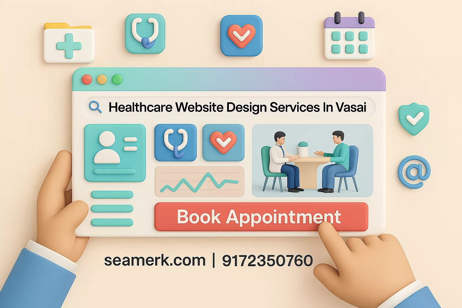 Healthcare Website Design Services In Vasai