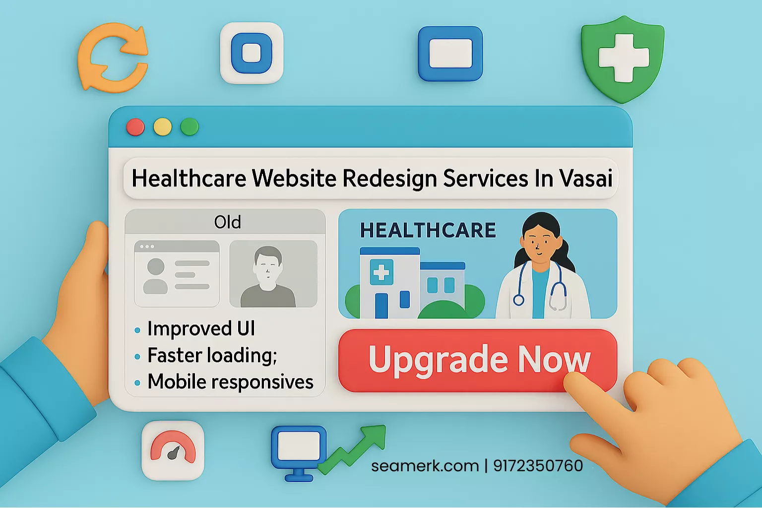 Healthcare Website Redesign Services In Vasai