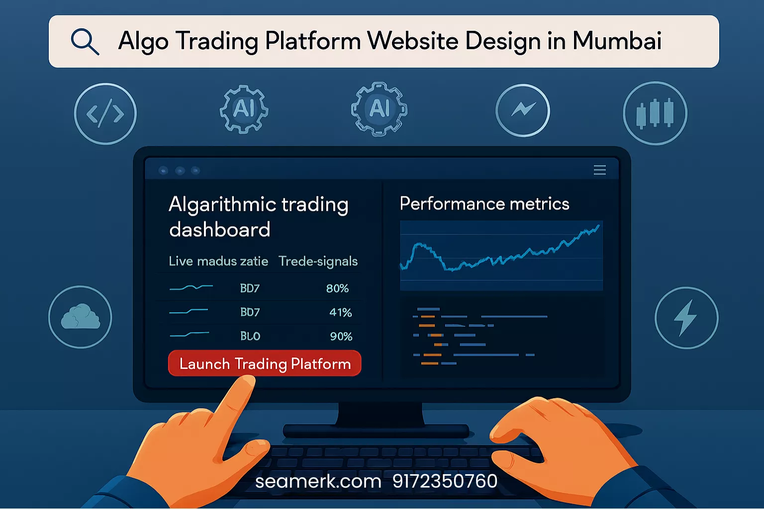 Algo Trading Platform Website Design In Mumbai
