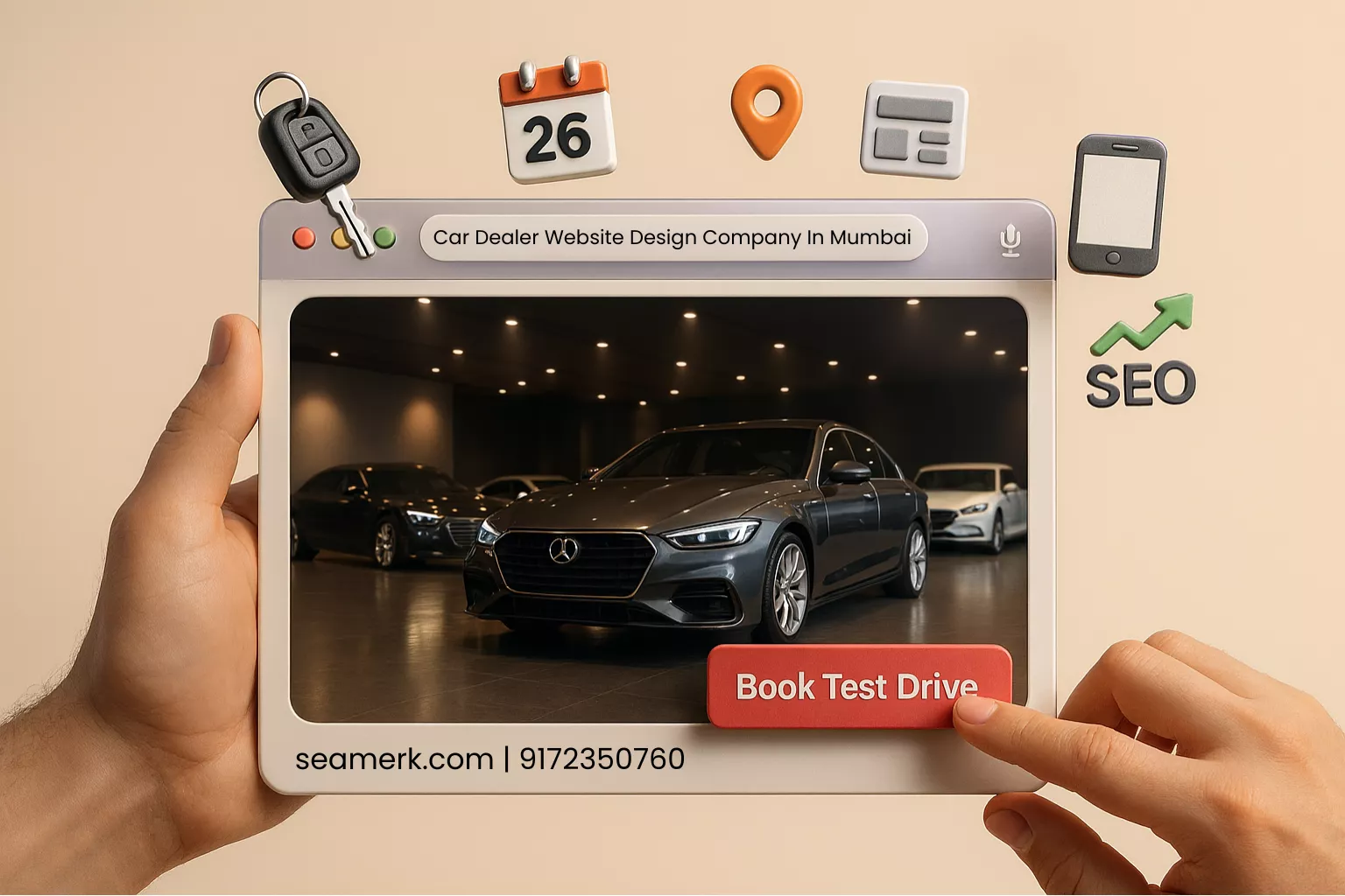 Car Dealer Website Design Company In Mumbai