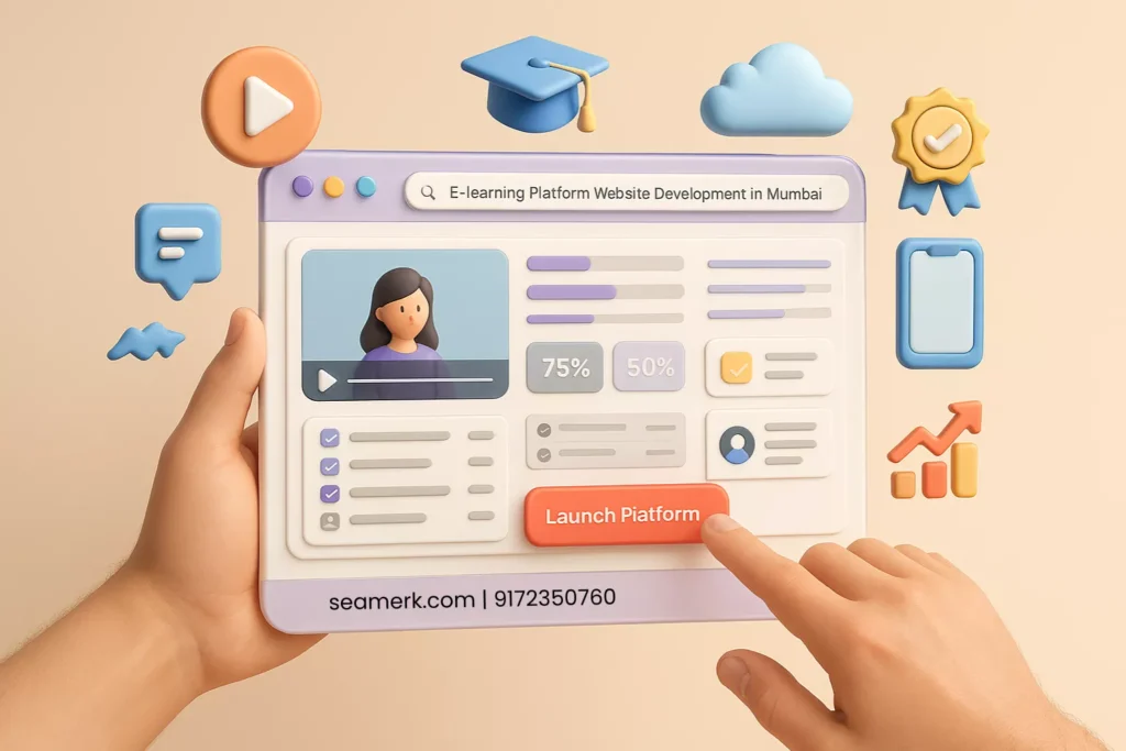 E-learning Platform Website Development In Mumbai