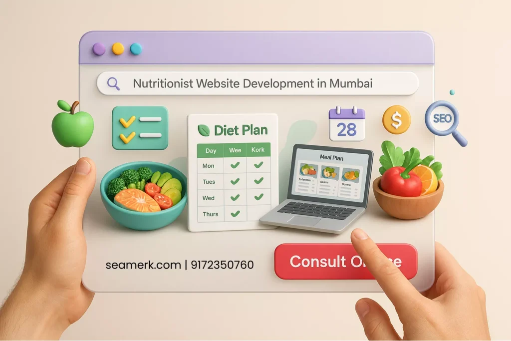 Nutritionist Website Development In Mumbai