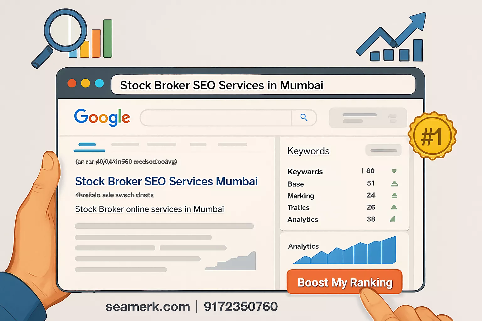 Stock Broker SEO Services In Mumbai